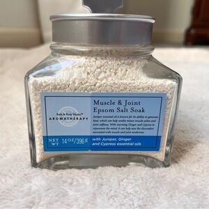 NEW Bath & Body Works Aromatherapy Muscle & Joint Epsom Salt Soak